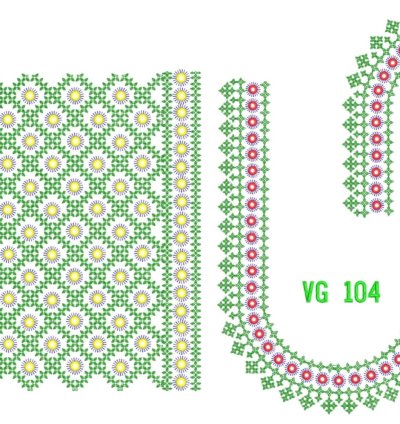 VG 104Height:09;35  Width:06;35   Colors:3  Colorway: Colorway 1